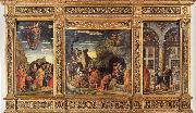 Andrea Mantegna Triptych painting